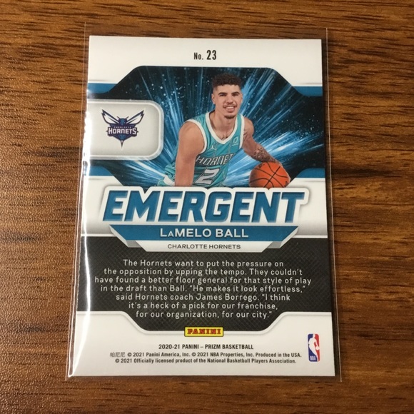 NBA Lamelo Ball Emergent RC - Picture 2 of 2